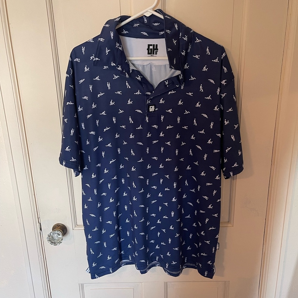 Greater half golf polo